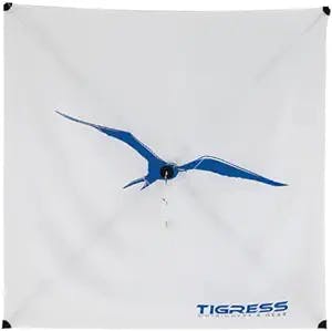 Tigress Specialty Lite Wind Kite for Flying in 5-10 mph Wind, Lightweight Spars Constructed of 100% Carbon Graphite