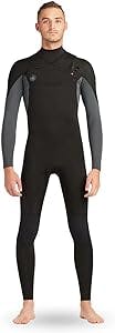 Body Glove Men's Phoenix 3/2mm Chest-Zip Long Sleeve Full Wetsuit