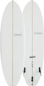 Modern Surfboards Highline PU Surfboard Clear, 6ft
