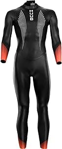 Huub Mens Alta Thermal Wetsuit - Black Orange - Huub Mens Size - MT