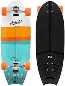 Surfeeling USA Blowfish Surf Style Skateboard: Hang Loose and Shred the Str