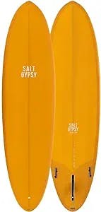 Salt Gypsy Mid Tide Surfboard - Women's Mustard, 7ft 4in