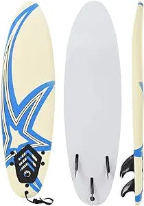 Surfboard,Multicolour Wind Surfboard and Sail,Star Design Paddle Board Accessories for Adults and Children,66.9" X 18.4" X 3.1"