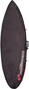 Ocean & Earth O&E Aircon Shortboard Cover 5'8" Black/Red/Gray - Surfboard Bag Cover