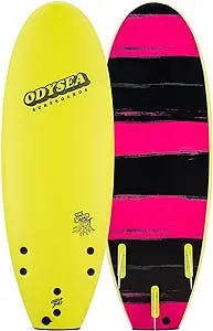 Hang ten with the Catch Surf Odysea Stump Tri Soft Surfboard 5'0" - the per