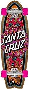 Shredding the Streets with the Santa Cruz Skateboard Cruiser Mandala Hand C