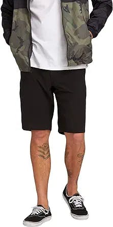 Surf's Up! Volcom Men's Frickin SNT Static 21" Hybrid Shorts are Perfect fo