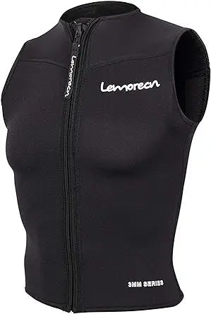 Hang ten with Lemorecn Mens Wetsuits Top Premium Neoprene 3mm Zipper Diving