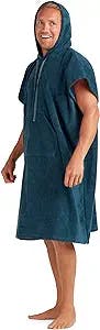 Dakine Mens Apresurf Quickdry Toweling Poncho, Galactic Blue, One Size