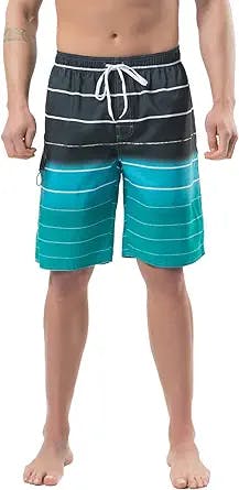 Hang Ten with These Stylish Lncropo Mens Quick Dry Swim Trunks