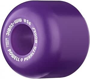 Powell Mini Cube (95a) Purple 64mm Skateboard Wheels (Set Of 4)