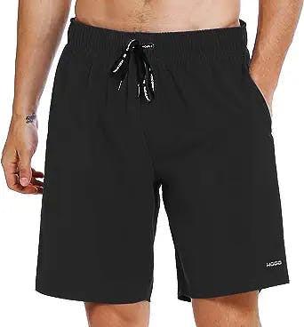 HOdo Men's Swim Trunks 9" Quick Dry Swim Shorts Bathing Suit