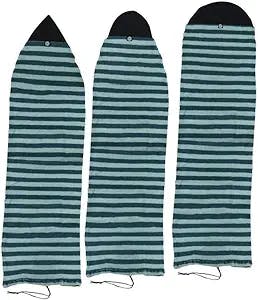 HUACHEN-LS Surfboard Accessories Water Sports Surfboard Sock Protective Case Soft Stretch Shortboard Cover for Surfboard Shortboard Funboard Windsurfing Board for Surfboards (Color : 9.6ft)
