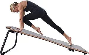 Stamina Juvo Board - Balance Board - Slant Board for Yoga, Pilates, Stand Up Paddle, Surf Training & Balance Training with Workout Videos Included