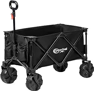 The Ultimate Beach Buddy: PORTAL Collapsible Folding Utility Wagon Review