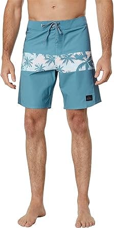 Hang Ten with the Quiksilver Men's Highlite Arch 19 Boardshorts!