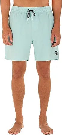 Hang Ten with the Hurley Men's One and Only 17" Volley Board Shorts