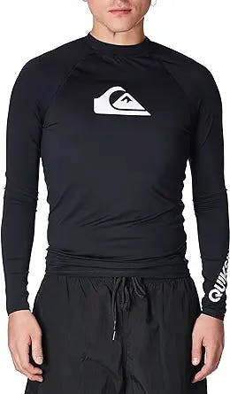 Riding Waves in Style: The Quiksilver Men's Standard All Time Long Sleeve R