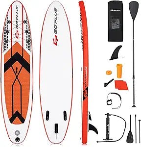 Hang Ten and Ride the Waves: Goplus Inflatable Stand Up Paddle Board Review