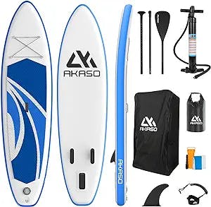 Surf's Up! AKASO Inflatable Board Review