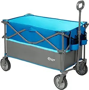 "Rollin' with my PORTAL Folding Utility Wagon: The Ultimate Outdoor Shoppin