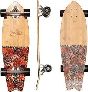 Hang Loose with the Island Skate 28" Cruiser Skateboard: A Review 