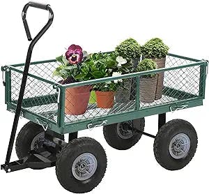 Garden Carts Yard Dump Wagon Cart: The Ultimate Companion for Your Lawn and
