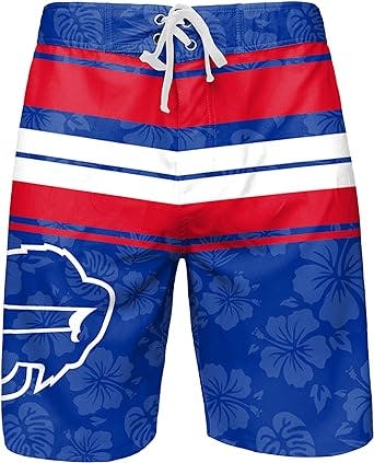 Surf's Up! Ride the NFL Waves with FOCO Men's Boardshorts