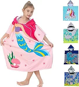 Cover Your Little Surfer in Style with Athaelay Soft Microfiber Swim Cover-