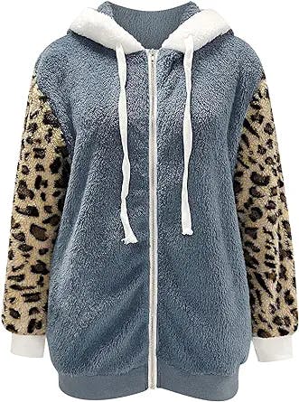 Get Cozy and Stylish with Women's Fluffy Hoodies 
