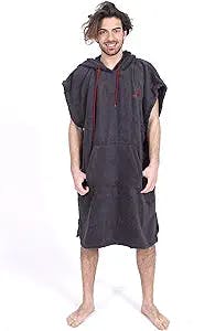Surf's Up, Dude! Ride the Wave in Style with Pacifique Sud-Poncho Surf-100%