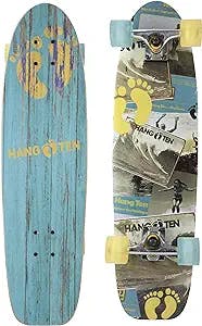 Cruisin' with the Hang Ten Skateboard Longboard: A Surfer's Dream!