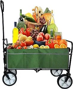 The Ultimate Cart for All Your Needs: Collapsible Folding Wagon Cart Review